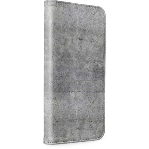 Natural Grey Concrete iPhone 15 Pro Folio Case